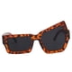 thumbnail image 3 of Gafas de sol divertidas Gafas de conducir con estilo Gafas versátiles Gafas de sol irregulares gris leopardo, 3 of 9