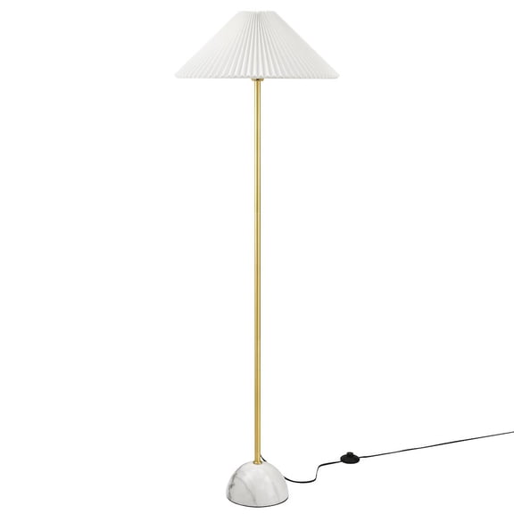 Illusion Floor Lamp in Brass