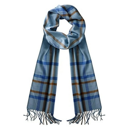 Cozy Acrylic Cashmere Scarves - Soft Cashmere Feel Plaid Houndstooth Print Scarf Unisex Scarves Warm & Cozy