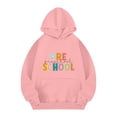 thumbnail image 5 of Ruyang First Day of Preschool Hoodies Kids Boys Girls Back to School Hooded Sweatshirts Long Sleeve Cute Trendy Hoodie, 5 of 5