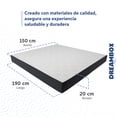 thumbnail image 3 of Colchon Queen Size en Caja DREAMBOX 20 cm Firmeza Media 190x150x20 cm, 3 of 8