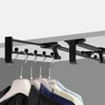 thumbnail image 3 of Closet Rod, Adjustable Hanger Rod, Space Saving Closet Organizer, 3 of 8