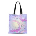 thumbnail image 1 of JSDART Sac Fourre-Tout en Toile Kawaii Roses Bouquets et Bijoux Perles Goth Pastel Festif Sac à Provisions Réutilisable, 1 of 1