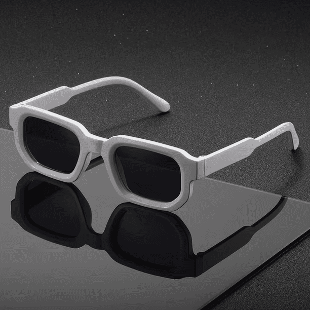 Typpkmm New Men Vintage Rectangle Frame Sunglasses Fashion Retro Sun Glasses Brand Design Glasses Uv400 Eyewear Women Goggles