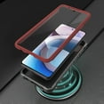 thumbnail image 5 of ExoGuard For Motorola One 5G Ace Case, Phone Case with Screen Protector and Kickstand (Red), 5 of 7