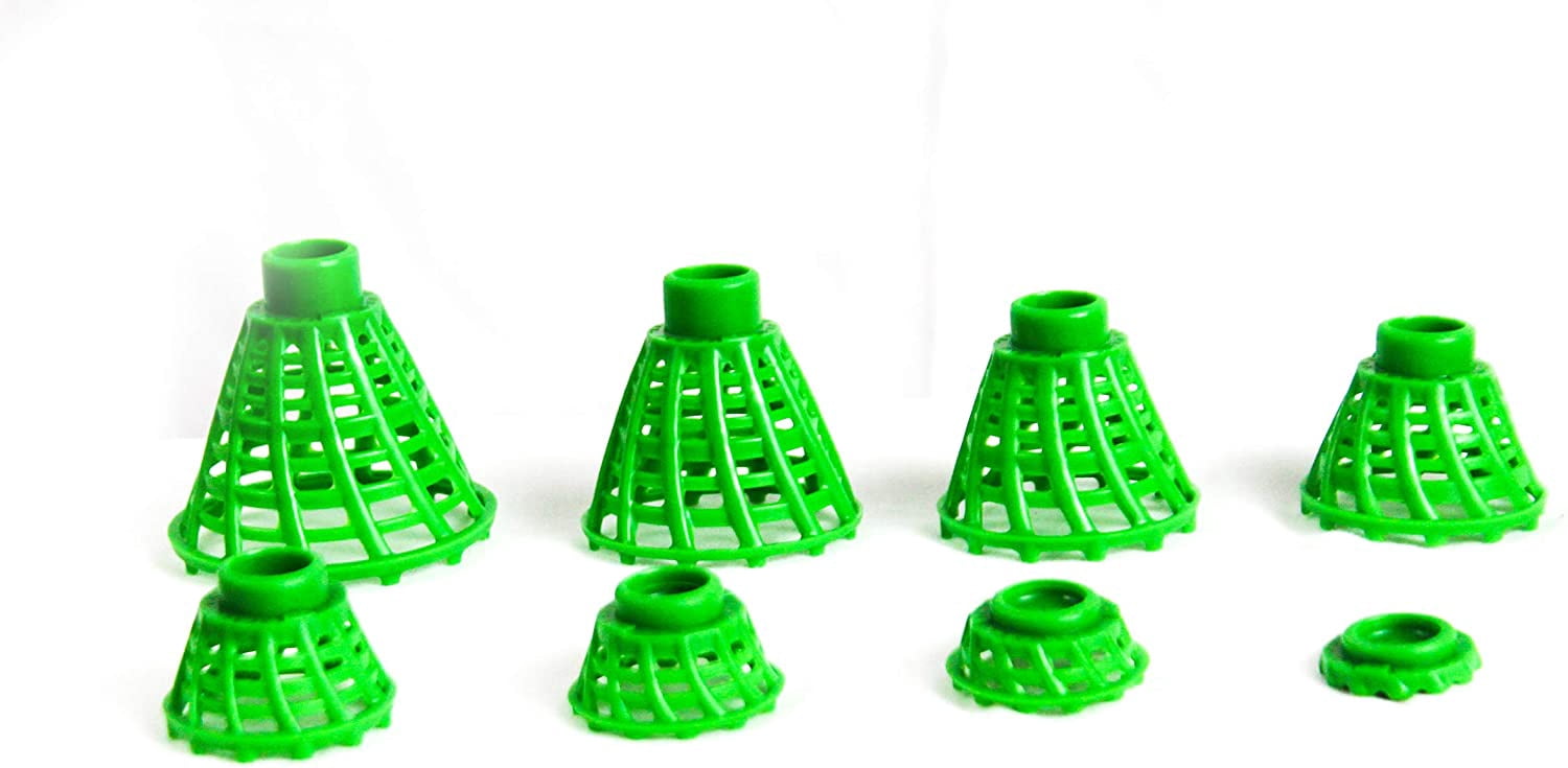 BirTee Pro Winter/Mat Golf Tees - 8 Pack (Green)