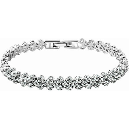 Women Bracelets 925 Sterling Silver Bracelets Fashion Vintage Couples Hollow Wavy Design Bangles Party Jewelry Bangle