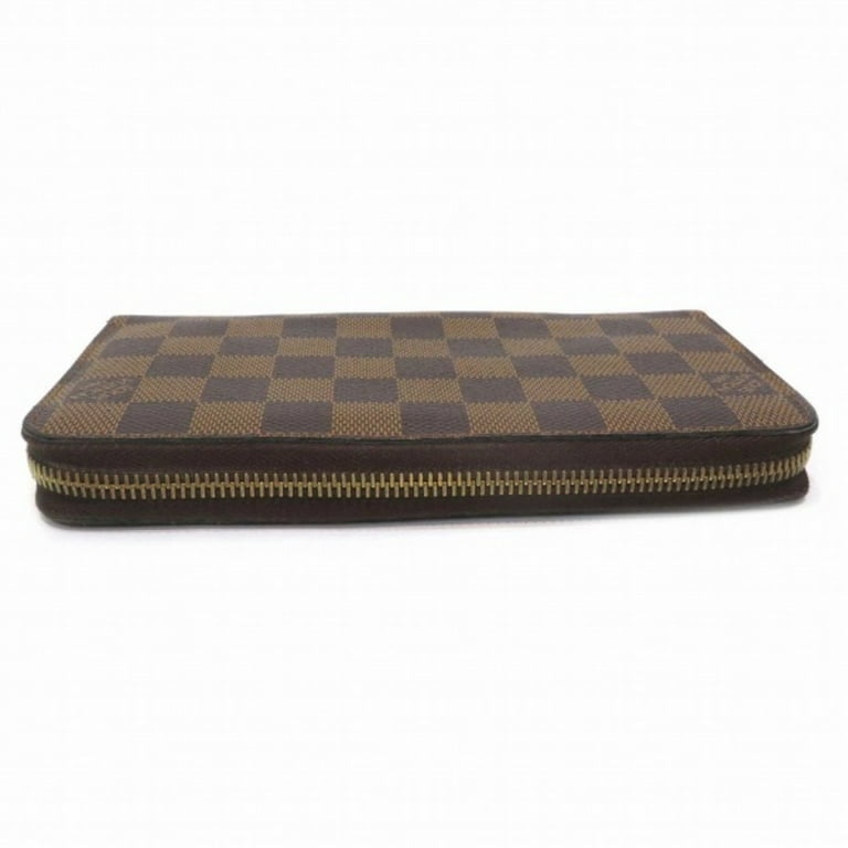 Louis Vuitton Damier Ebene Canvas Zippy Wallet (authentic Pre-owned) in  Brown
