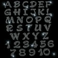 thumbnail image 6 of 60Pcs 10 Sheets Iron on Rhinestone Patches Glitter Stickers Sparkling Bedazzled Rhinestone Transfer Patches, 6 of 9