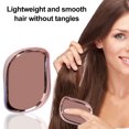 thumbnail image 4 of Peine de pelo liso antinudos, peine tt portátil, el cuerpo del peine es de ABS y los dientes del peine son de TPE, 4 of 5