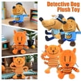 thumbnail image 2 of Detective Dog Plush Toy - Soft Plush Material, Perfect for Playtime, 2 of 7