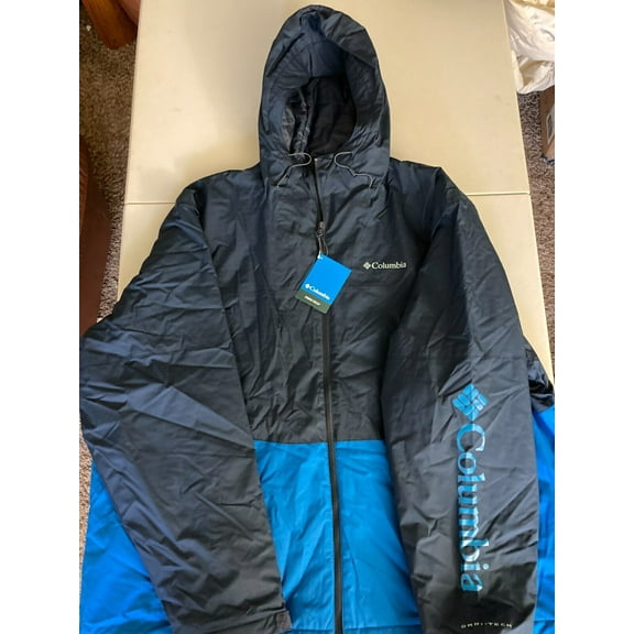 Columbia Men's Point Park Insulated Jacket Collegiate Navy, Bright Indigo-2XB