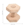 thumbnail image 2 of NIAIZEK Building Sets for Kids Screw Install Toy Light Yellow 1 Set for Logical Thinking Exercise Learning Activities, 2 of 7