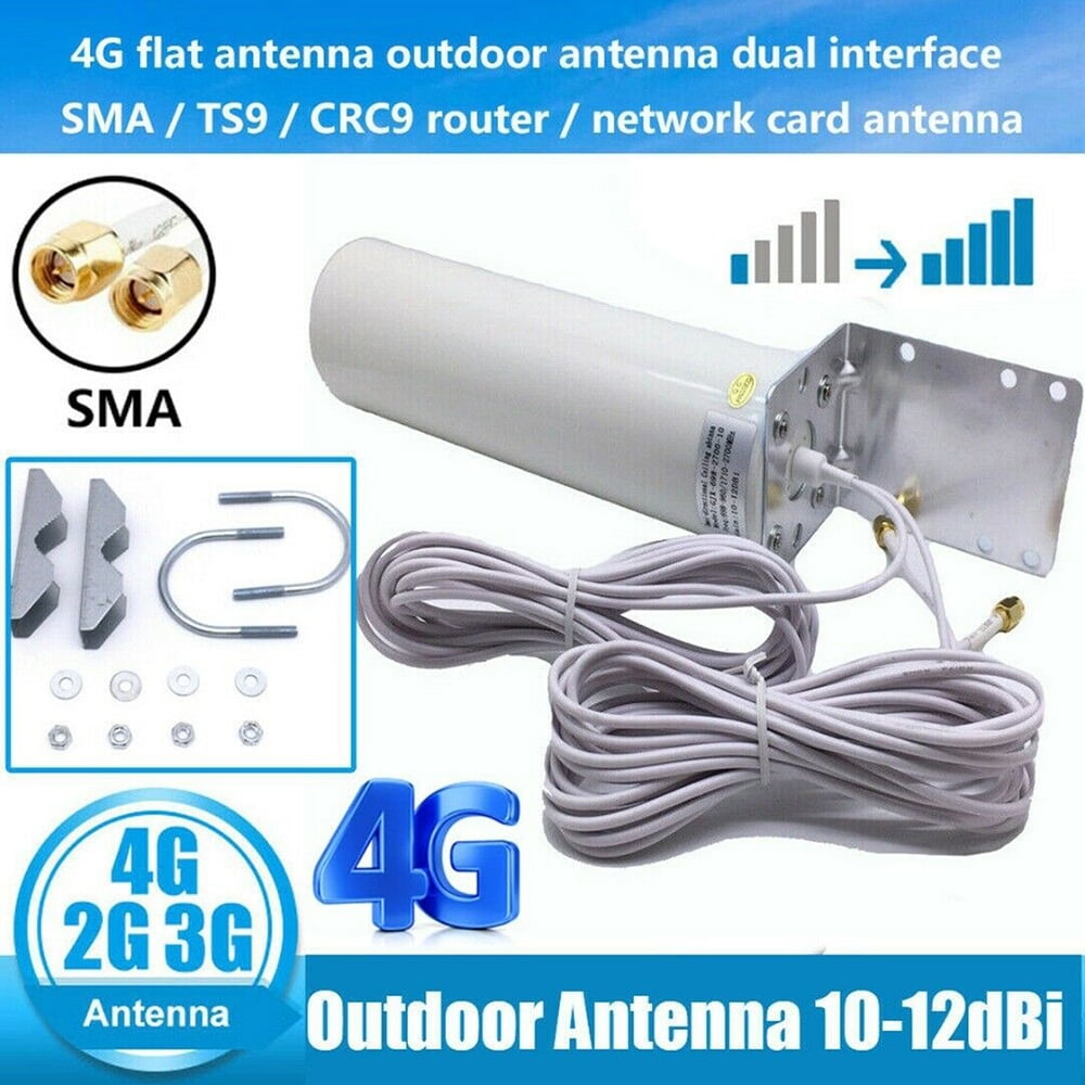 High Gain Outdoor 4G LTE Antenna for Router Modem, Zambia Ubuy