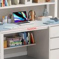 thumbnail image 4 of Workbench Computer Office Desks Study Table Bedroom Write Office Desks Shelf Secretaire Biurka Komputerowe Home FurnitureQF50OD My Lux Decor Round, 4 of 24