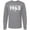 Athletic Heather, variant on Don't Let the Dream Die 1963 MLK Long Sleeve T-Shirt