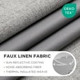 thumbnail image 2 of Cortinas opacas Joydeco Burg, 183 cm, 2 paneles, 100% opacas, 2 of 9