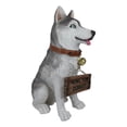 thumbnail image 4 of Ebros Lifelike Pet Pal Siberian Husky Sled Dog Statue 13"H W/ Jingle Collar Sign, 4 of 8