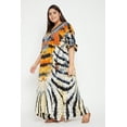 thumbnail image 3 of Oussum Women Plus Size Kaftans Polyester Long Maxi Caftan Gown Evening Casual Dress Online, 3 of 8