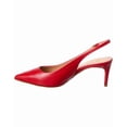 thumbnail image 2 of M by Bruno Magli Rima Leather Slingback Pump, 9.5, Red, 2 of 5