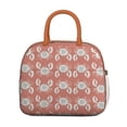 thumbnail image 2 of Lunch Bag Lunch Box for Women Reusable Insulated Lunch Bags,Water-Resistant Crab Design Poster Cooler Lunch Tote Bag, Large Capacity for Work Travel Picnic, 2 of 6