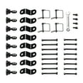 thumbnail image 6 of Double Kayak Storage Rack- Self Standing Dual Canoe Kayak Cradle Set with Adjustable Safety Strap System for Outdoor Indoor Use by Rad Sportz, 6 of 8