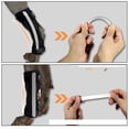 thumbnail image 2 of Soporte para pierna trasera con tiras de resorte de Metal, soporte para pierna de perro, soporte para pierna trasera, corvejón y tobillo, soporte para pierna trasera para perro, 1 Uds. L 19X18CM, 2 of 5