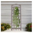 thumbnail image 4 of Dura-Trel Cambridge 28 by 75 Inch Indoor Outdoor Garden Trellis Plant Support for Vines and Climbing Plants, Flowers, and Vegetables, Mocha, 4 of 7