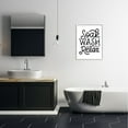 thumbnail image 5 of Stupell Industries Soak Relax Bathroom Bold Novelty Calligraphy Sign,24 x 30, Design by Jalynn Heerdt, 5 of 5
