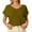Coffee, variant on Women's Fashion Casual V Neck Solid Color Short Sleeve Top T Shirt Women Shirt Workout women Long Sleeve Cold Gear Top Women Loose