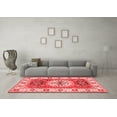 thumbnail image 3 of Ahgly Company Indoor Round Persian Red Traditional Area Rugs, 3' Round, 3 of 4