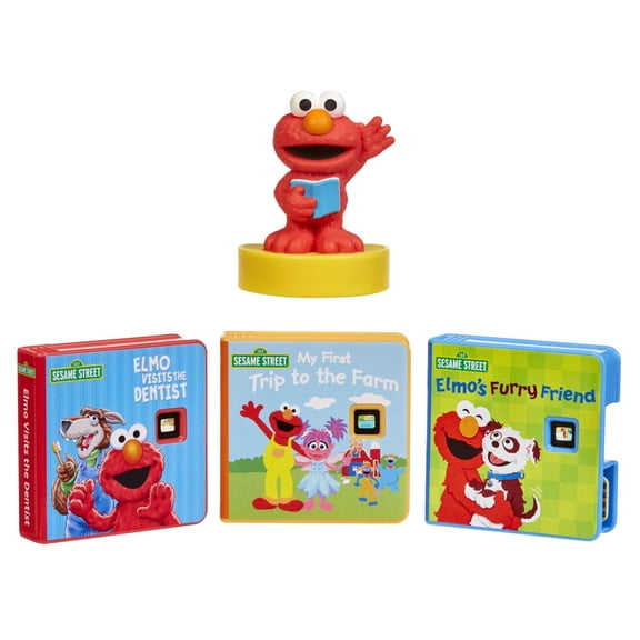 Little Tikes Story Dream Machine Sesame Street™ Elmo & Friends Story Collection – English Speaking Toy, Ages 3+ years