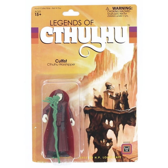 Legends of Cthulhu Cultist Retro Action Figure