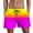 Yellow, variant on kamemir Board Shorts Men's Mens Swim Trunks with Compression Beach Shorts Quick Dry with Zipper Pockets No-Chafing Board Shorts(Yellow,5XL)