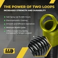thumbnail image 2 of 130 lb. Heavy-Duty Double-Looped Garage Door Extension Spring (2-Pack) - YELLOW | Springs for Garage Hardware Parts, 2 of 6