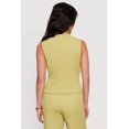 thumbnail image 4 of Women's Textured Knit V Neck Button Front Vest, 4 of 4