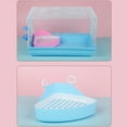 thumbnail image 2 of Rabbit Potty Train Rabbit Trays For Cage Rabbit Corner Toilet Rabbit Litter Box, 2 of 15