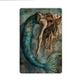 thumbnail image 3 of JML Doormat, Non-Slip Indoor Outdoor Rug Mats for Porch Entry Way, Floor Mat for Bathroom/Kitchen, (16"x24") - Mermaid, 3 of 7