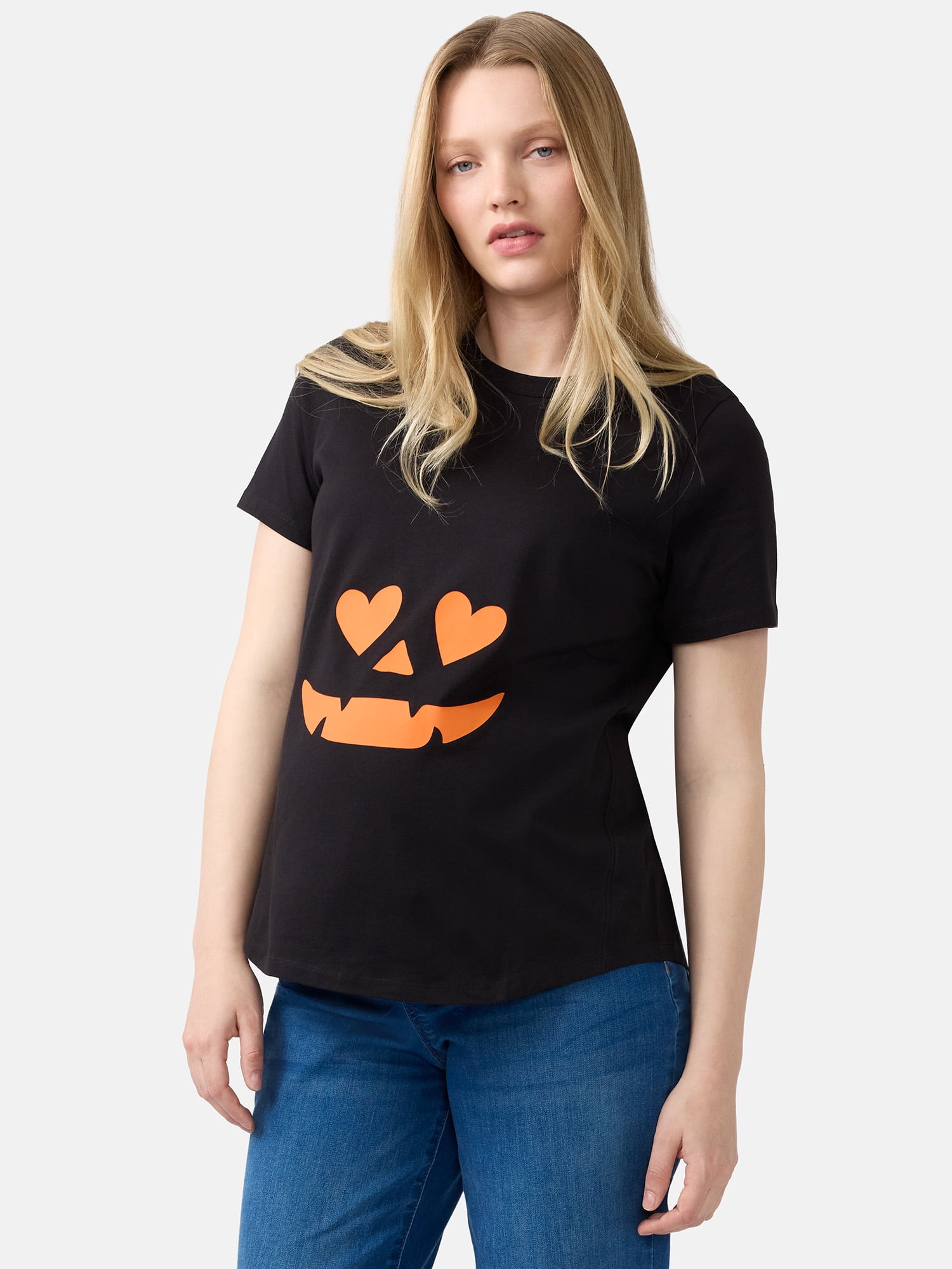 Ingrid & Isabel For Every Belly Women's Maternity Graphic Cotton T-Shirt, Sizes S-XXL