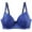 Blue, variant on Txenfivo Plus Size Women's Smooth Full Coverage Underwire T-Shirt Bra Lightly Lined Lace Everyday Comfort Bra, Non Padded, 36DD-52DD/E