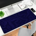 thumbnail image 4 of Topographic Contour Gaming Mouse Pad - Large Desk Mat Non-Slip Rubber Base, Ideal for Office, Home Desk Accessories, Decor, 31.5"L x 11.8"W, 4 of 6