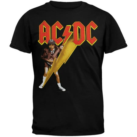 ACDC - AC/DC - High Voltage Black T-Shirt - Large - Walmart.com ...