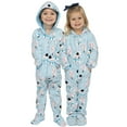 thumbnail image 6 of Family Matching - Footed Pajamas - Frosty Winter Infant Hoodie Fleece One Piece - Infant - XLarge (Fits 12-18mos.), 6 of 12