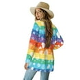 thumbnail image 3 of SCRAWLGOD Heart Open Front Cardigan for Women Long Cardigan Jackets for Women Trendy Size XL Long Sleeve Womens Long Cardigan with Pockets Soft Women Cardigans Lightweight Office, 3 of 7