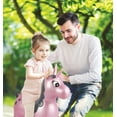 thumbnail image 6 of Lexibook Inflatable Jumping Unicorn, Manual pump included, Secure and durable plastic, Pink, BG050UNI, 6 of 7