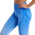thumbnail image 5 of Women's High Waist Ombre Gradient Yoga Pants for Women Stretch Full Length Athletic Leggings, Soft Squat Proof Workout Tight Trousers for Gym Running Outdoor, 5 of 5