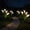 White, variant on WOHAPY Upgrade Artificial Solar Flower Light, Solar Powered Garden Stake, Waterproof Outdoor LED Light for Yard Patio Red