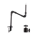 thumbnail image 1 of Andoer ST-01 Flexible Foldable Desk Mount Stand Metal Bracket with 1/4 Inch Screw Ballhead Adapter 3kg Load Capacity for Fill Light LED Ring Light Webcam Camera Smartphone, 1 of 7