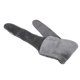 thumbnail image 5 of Cinturón calentador de útero, funda de cintura de felpa suave y gruesa ajustable, color gris oscuro, para botella de agua caliente, 5 of 14