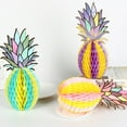 thumbnail image 2 of Firlar 3pcs Colorful Paper Pineapple Table Hanging Decoration for Tropical Hawaiian Party Favors Wedding Home Decor;3pcs Colorful Pineapple Table Hanging Decoration for Wedding Home Decor, 2 of 7